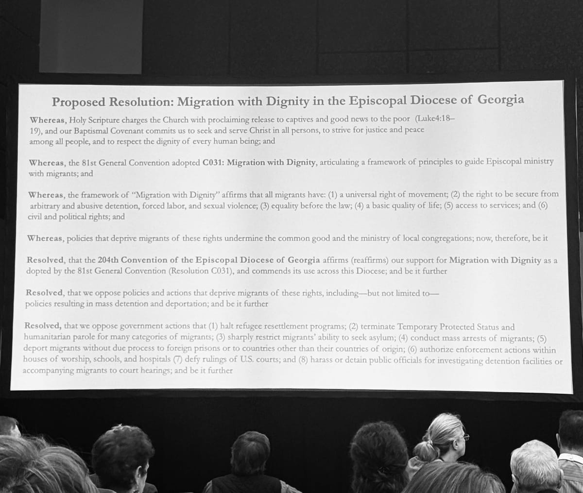 Thirteen dioceses pass MWD resolutions! (as of 1/15)